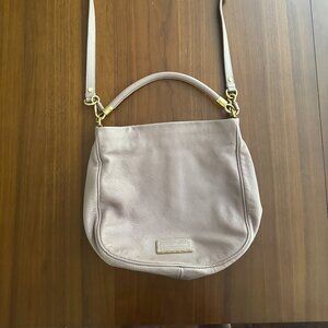 MARC BY MARC JACOBS leather cross body bag - pink / blush